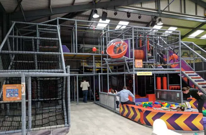 Kids soft play area