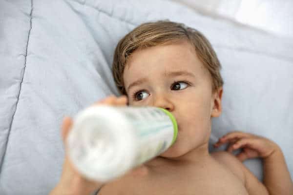 boy with bottle