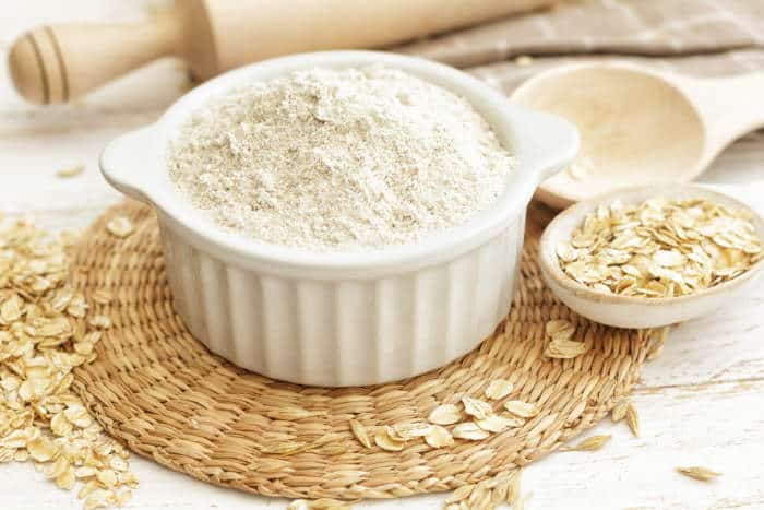 oats and oat flour