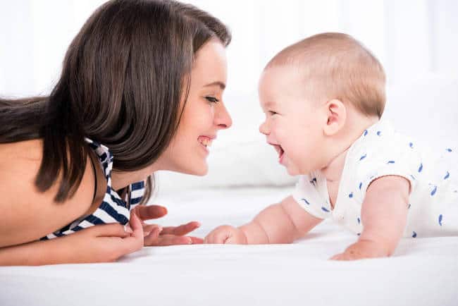 17 Developmental Activities for a 3-6 Month Old Baby